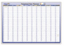 Planner Perpetual Year Writeraze 700x1000mm