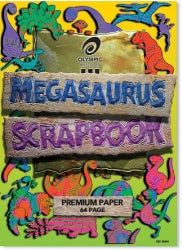 SCRAPBOOK OLYMPIC MEGASAURUS 90GSM 335X240MM 64PG