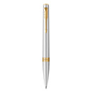 Pen Parker Bp Meridian Chrome With Gold Trim