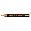 Marker Uni Posca Paint Pc5m Medium Bullet Tip Gold