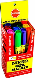 Sp- Marker Nikko 1800 Chisel Asst Col Bx12 (BX)
