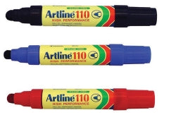 MARKER ARTLINE 110 BULLET BLACK BX6