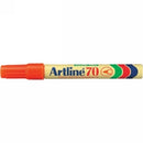 Sp- Marker Artline 70 Permanent 1.5mm Bullet Nib Orange (BX12)
