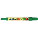 MARKER ARTLINE 70 PERMANENT 1.5MM BULLET NIB GREEN