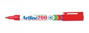 MARKER ARTLINE 700 PERMANENT 0.7MM BULLET NIB RED