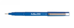 PEN ARTLINE FINELINER 200 0.4MM FINE BLUE