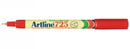 Sp- Marker Artline 725 Permanent Fine Point Red (BX12)
