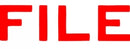 Sp- X-Stamper 1051 File Red