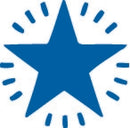 Sp- X-Stamper 11365 Twinkle Star Blue