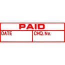 X-Stamper 1533 Paid/Date/Chq