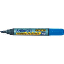 Marker Whiteboard Artline 579 5mm Chisel Nib Blue (BX12)