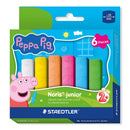 Chalk Sidewalk Staedtler Norris Junior Peppa Pig Pk6