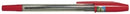 Sp- Pen Uni Sas Ballpoint Medium Red (BX12)