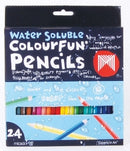 Sp- Pencil Coloured Micador Colourfun Water/Sol Bx24 (BX)