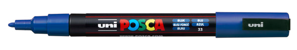 MARKER UNI POSCA PC3M BULLET TIP BLUE