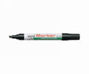 Sp- Marker Uni 580 Permanent Chisel Black (BX12)