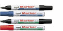 Sp- Marker Uni 580 Permanent Chisel Blue (BX12)