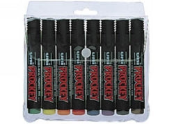 MARKER PERMANENT UNI PROCKEY PM1228C BULLET ASST WLT8