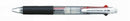 Pen Uni Jetstream Sxe3400 Rb Fine 0.7mm Multicolour Transparent (BX10)