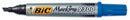 MARKER BIC MARKING 2300 PERMANENT 3.1-5.3MM CHISEL TIP BLUE