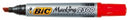 Sp- Marker Bic Marking 2300 Permanent 3.1-5.3mm Chisel Tip Red (BX12)
