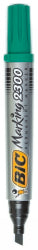 Sp-Marker Bic Marking 2300 Permanent 3.1-5.3mm Chisel Tip Green (BX12)