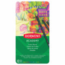 PENCIL COLOURED DERWENT ACADEMY TIN 12