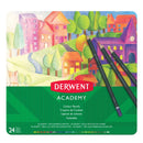 Sp- Pencil Coloured Derwent Academy Tin 24