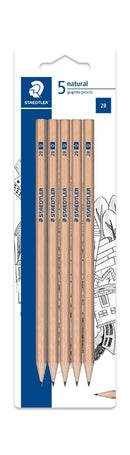 Pencil Lead Staedtler Natural 130 60n 2B Crd5 (BX10)
