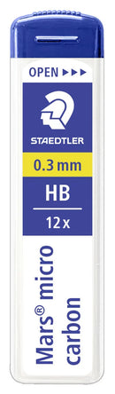 Sp- Leads Staedtler Mars Micrograph 0.3mm HB (BX12)