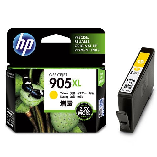 HP 905XL Ink Cartridge High Yield Yellow T6M13AA | Better Office