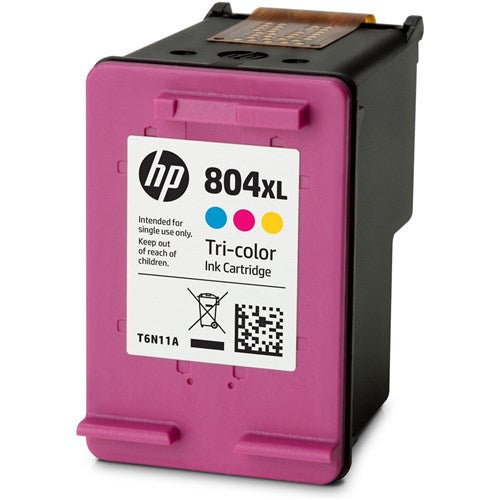 HP 804XL Ink Cartridge High Yield Tri Colour T6N11AA | Better Office