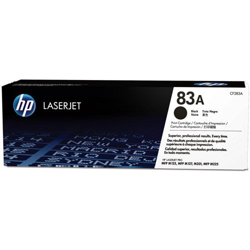 HP 83A LaserJet Toner Cartridge Black CF283A | Better Office