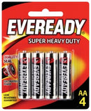 BATTERY EVEREADY BLACK 1215 AA BP4