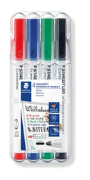 Marker Whiteboard Staedtler 341 Compact Asst Wlt4