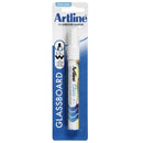 Sp- Marker Glass Artline 2mm White (BX12)