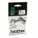 Label Tape Brother P-Touch Mk-231 12mmx8m Blk/Wht Non-Lam