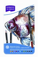 Sp- Pencil Coloured Derwent Academy Watercolour Set Pk12