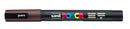Sp- Marker Uni Posca Paint Pc3m Fine Bullet Tip Dark Brown