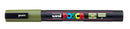 Sp- Marker Uni Posca Paint Pc3m Fine Bullet Tip Khaki Green
