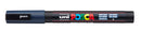 Sp- Marker Uni Posca Paint Pc3m Fine Bullet Tip Navy