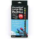 Sp- Oil Pastels Micador Large Colourfun Asst Pk12 Asst