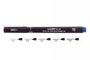 Pen Fineliner Drawing Uni Pin 0.4mm Black (BX12)