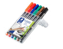 Sp- Marker Pen Staedtler Lumocolor Permanent 318 0.6mm F Asst Wlt6