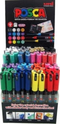 MARKER UNI POSCA PC1MR N/POINT 0.7 MM ASST BX12