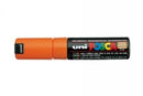 Sp- Marker Uni Posca Pc8k Chisel Tip Orange