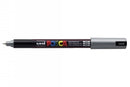 MARKER UNI POSCA PC1MRS N/POINT 0.7MM SILVER