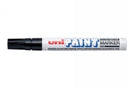 MARKER PAINT UNI PX20 2.8MM MEDIUM BULLET TIP BLACK BX12