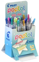 Sp- Pen Pilot 0.7mm Pop'Lol Gel Pastel & Metallic Asst Disp24