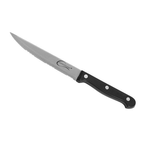 KNIVES CONNOISSEUR UTILITY 12CM SERATED